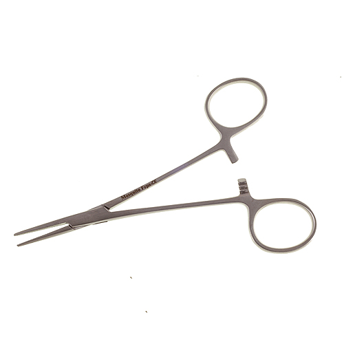 Mosquito Forceps Curved 125mm - Satin FInish