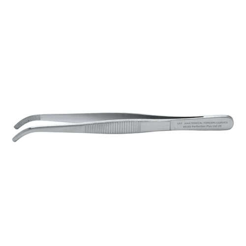 Anatomical Forceps Curved 115mm VET