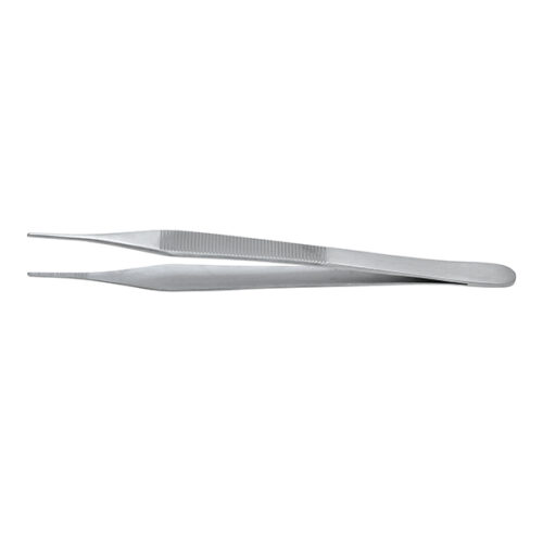 Adson Forceps (No Teeth) Serrated Tips 180mm VET