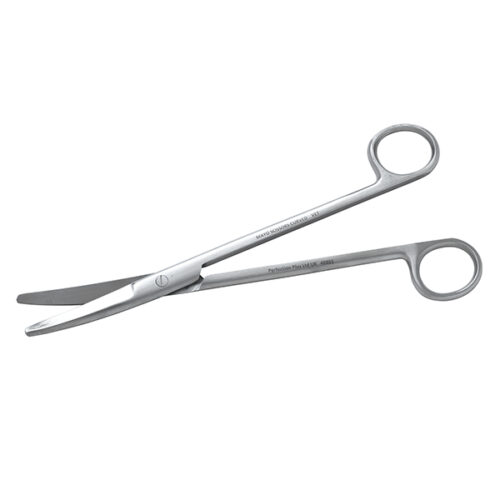 Mayo Scissors Curved 200mm Vet