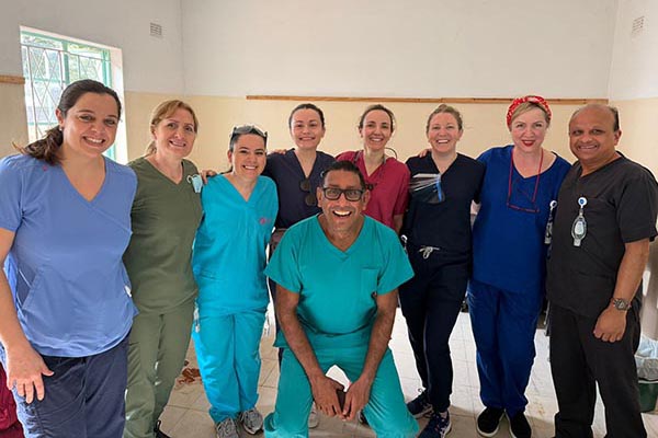 Dental Nurse Georgiana Vlad in Zimbabwe