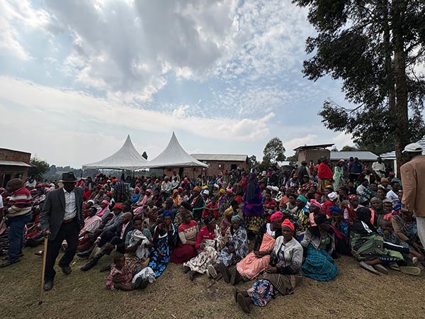 Patients for the Bwindi Impenetrable Forest National Park Clinic